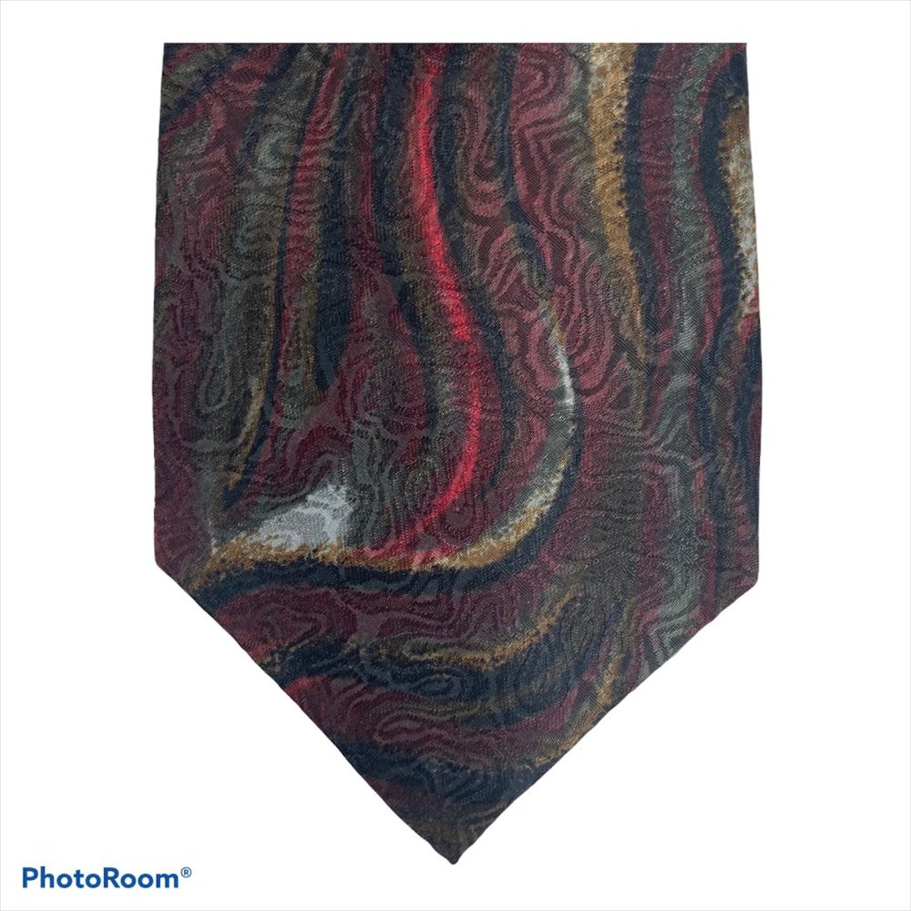 Dino Cellian Patterned Neck Tie